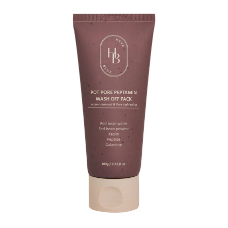 HEVEBLUE - Pot Pore Peptamin Wash Off Pack - Pore Constricting Mask - 100g