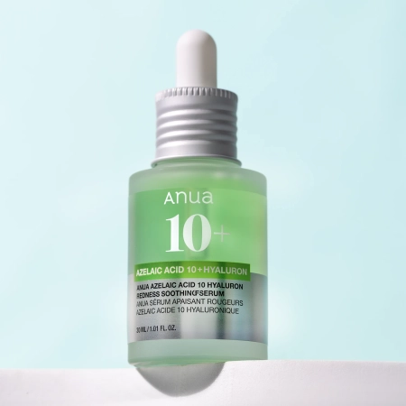 Anua - Azelaic Acid 10 Hyaluron Redness Soothing Serum - Serum with Azelaic Acid and Hyaluronic Acid - 30ml