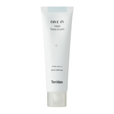 Torriden - Dive-In - Mild Sunscreen SPF50+ PA++++ - Moisturizing Sunscreen - 60ml