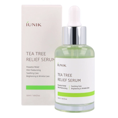  iUNIK - Tea Tree Relief Serum - Serum for Problem Skin with Tea Tree Water - 50ml