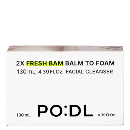 PO:DL - 2X Fresh Bam Balm To Foam Facial Cleanser - Cleansing Facial Wash - 130ml