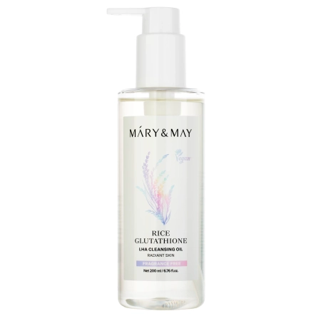 Mary&May; - Rice Glutathione LHA Cleansing Oil - Facial Cleansing Oil - 200 ml