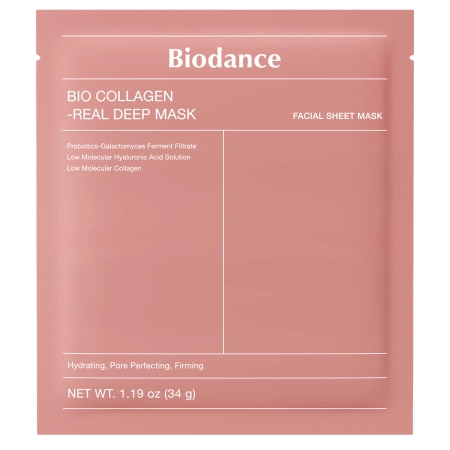 Biodance - Bio-Collagen Real Deep Mask - Firming Collagen Face Mask - 1pc/34g