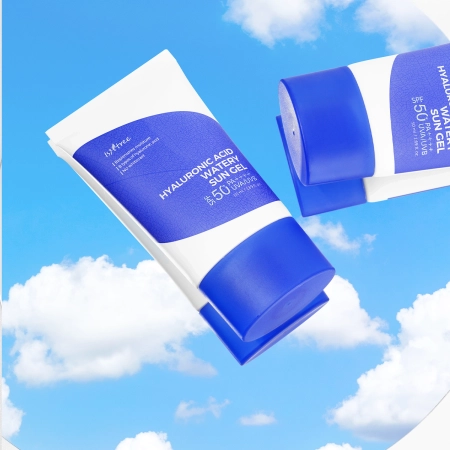 Isntree - Hyaluronic Acid - Watery Sun Gel SPF50+/PA++++ - Lightweight Face Protection Cream - 50ml