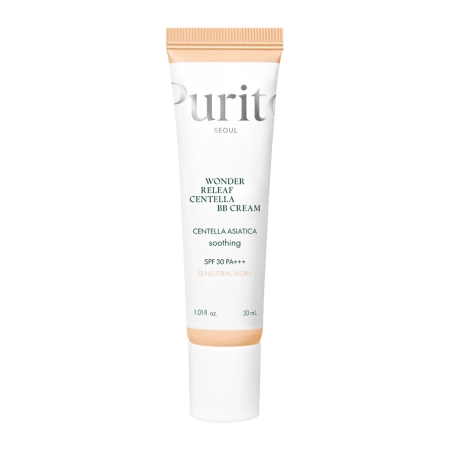 Purito Seoul - Wonder Releaf Centella BB Cream SPF30 PA+++ #13 Neutral Ivory - BB Cream with Centella Asiatica - 30ml