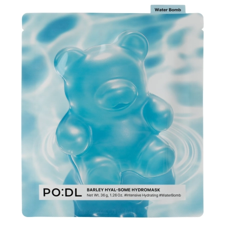 PO:DL - Barley Hyal-Some Hydromask Set - Set of Moisturizing Gel Face Masks - 4x36g