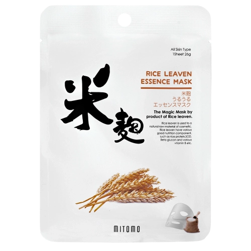 Mitomo - Uruuru Rice Leaven Essence - Rice Mask - 1 pc/25g