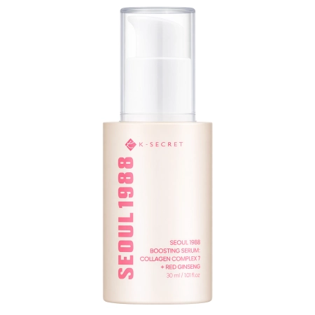 K-SECRET - SEOUL 1988 Boosting Serum : Collagen Complex 7 + Red Ginseng - 30ml