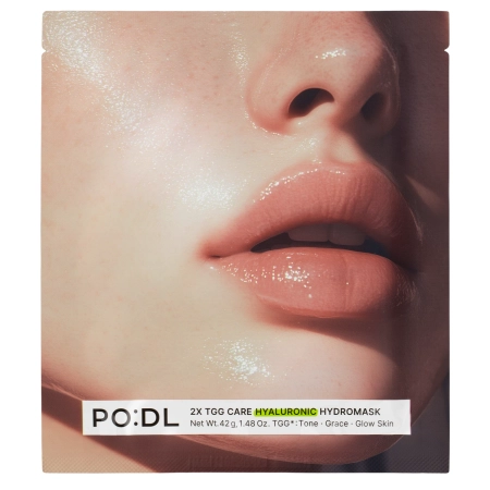 PO:DL - 2X TGG Care Hyaluronic Hydromask Set - Set of Moisturizing Hydrogel Face Masks - 4x42g