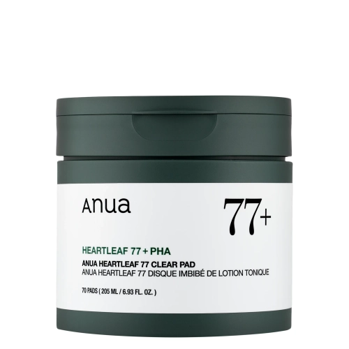 Anua - Heartleaf 77% Toner Pad - Soothing Toning Pads with Astragalus Extract - 70pcs.