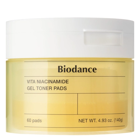 Biodance - Vita Niacinamide Gel Toner Pads - BrightensShealing Facial Pads - 60pcs