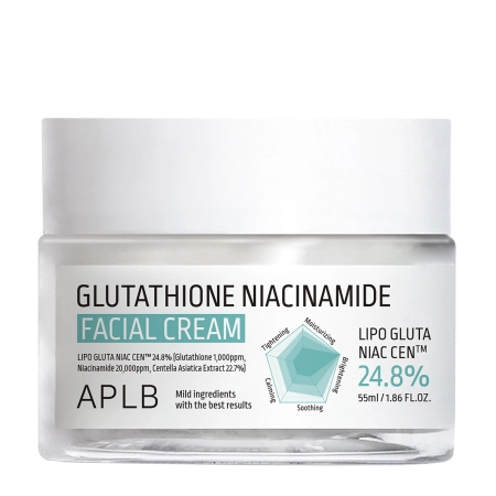 APLB - Glutathione Niacinamide Facial Cream - Brightening Facial Cream - 55ml