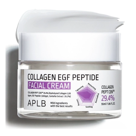 APLB - Collagen EGF Peptide Facial Cream - Moisturizing and Firming Facial Cream - 55ml