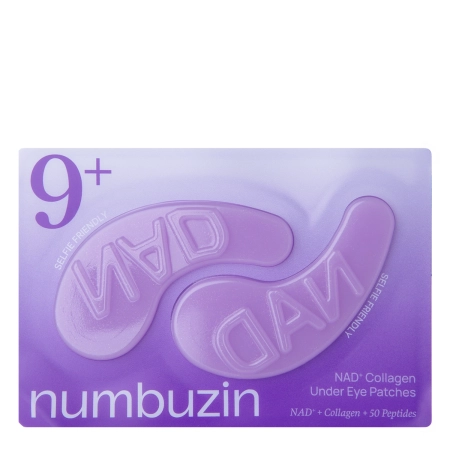 Numbuzin - No.9 NAD Collagen Under Eye Patches - Collagen Eye pads with Coenzyme NAD+ - 5pcs