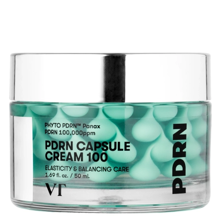 VT Cosmetics - PDRN Capsule Cream 100 - Regenerating Facial Cream with PDRN - 50ml