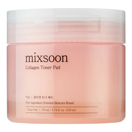 Mixsoon - Collagen Toner Pad - Firming Collagen Face Pads - 170ml/110pcs.