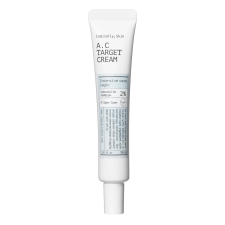 Logically, Skin - A.C Target Cream - Soothing Spot Cream for Imperfections - 30ml