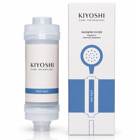 Kiyoshi - Shower Filter - Shower Filter with Vitamin C - Sea Salt - 1 pc.