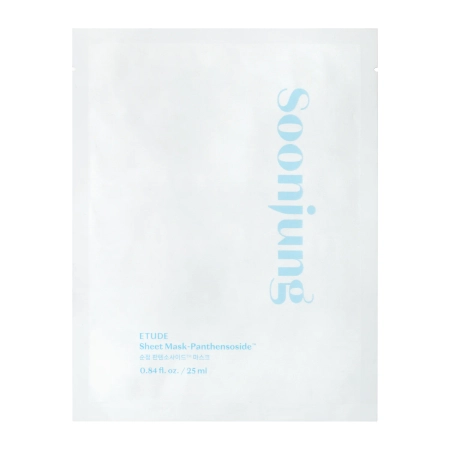 Etude House - Soon Jung Panthensoside Sheet Mask - Soothing Sheet Mask - 25ml