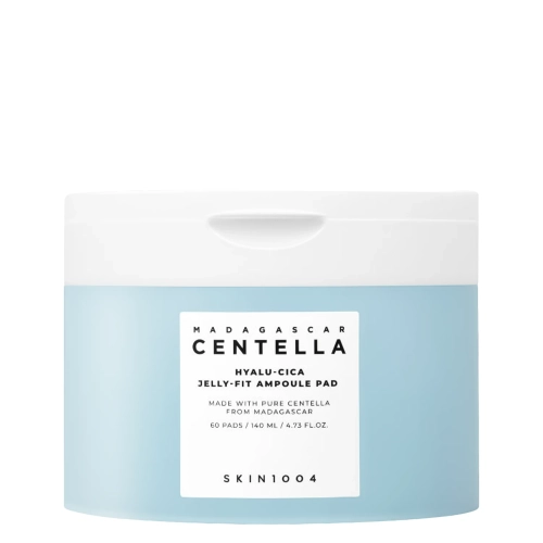SKIN1004 - Madagascar Centella Hyalu-Cica Jelly-Fit Ampoule Pad - Moisturizing Face Pads - 60 pcs.