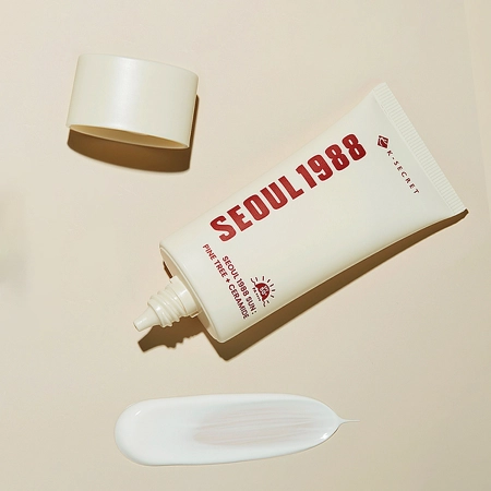 K-SECRET - SEOUL 1988 Sun: Pine Tree + Ceramide 50+ PA++++ - Moisturizing Face Cream with Filter - 50ml