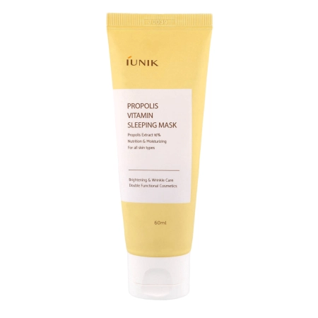 iUNIK - Propolis Vitamin Sleeping Mask - Moisturizing Overnight Mask with Propolis - 60ml