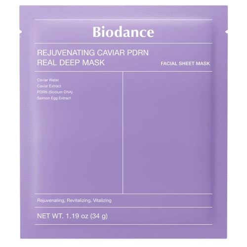 Biodance - Rejuvenating Caviar PDRN Real Deep Mask - 1szt/34g