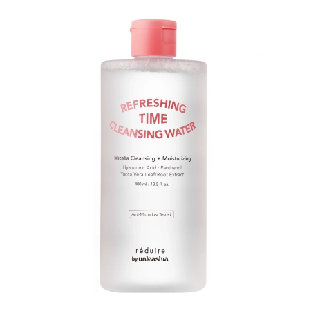 Unleashia - Refreshing Time Cleansing Water Réduire by Unleashia - Facial Cleansing Water - 400 ml