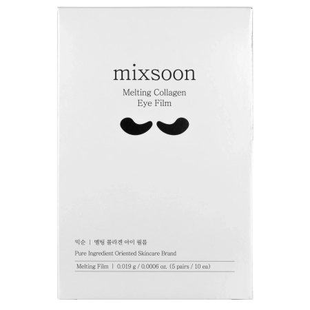 Mixsoon - Melting Collagen Eye Film - Soluble Collagen Eye Patches - 5 pairs