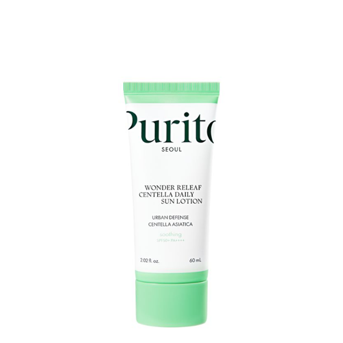 Purito Seoul - Wonder Releaf Centella Daily Sun Lotion SPF 50+ PA++++ - Ultralight Sun Cream - 60ml