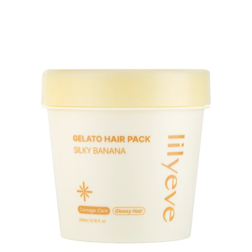 lilyeve - Repair:Turn Gelato Hair Pack - Silky Banana - 200ml