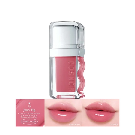 Cosnori - Flow Wave Tint - Glossy Lip tint - 13 Juicy Fig - 3.7g