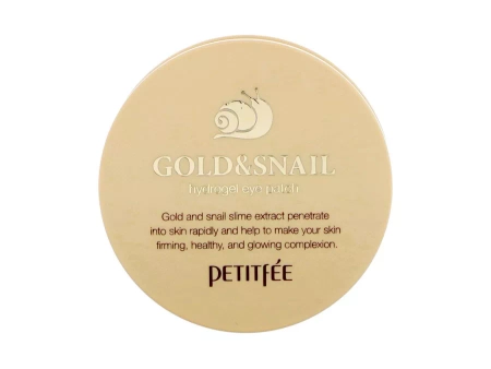 Petitfee - Gold & Snail Hydrogel Eye Patch - Hydrogel Eye Patch - 60pcs