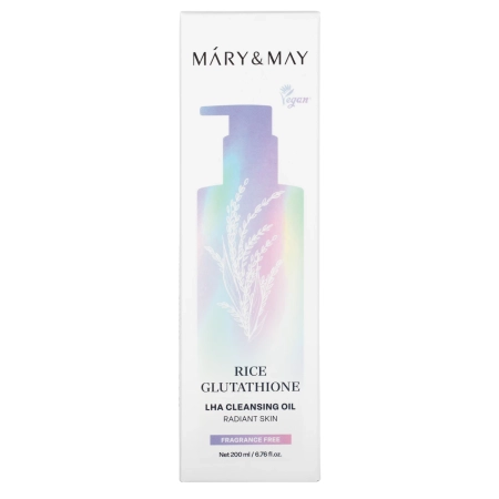 Mary&May; - Rice Glutathione LHA Cleansing Oil - Facial Cleansing Oil - 200 ml