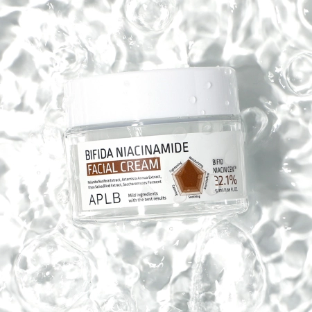 APLB - Bifida Niacinamide Facial Cream - Pore Narrowing Cream with Niacinamide - 55ml