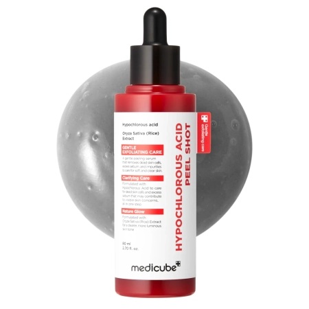 Medicube - Hypochlorous Acid Peel Shot - Regenerating Serum Exfoliating - 80 ml