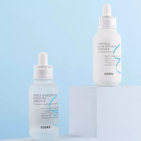 COSRX - Hydrium Triple Hyaluronic Ampoule - Hydrating Facial Ampoule with Hyaluronic Acid - 40ml