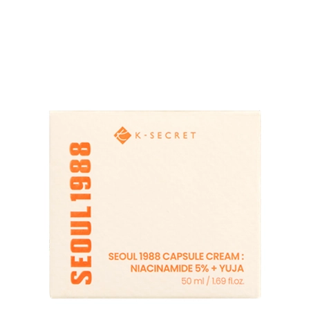 K-SECRET - SEOUL 1988 Capsule Cream: Niacinamide 5% + Yuja - 50ml