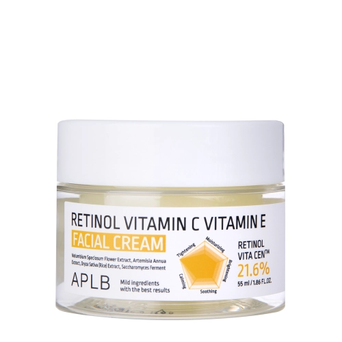 APLB - Retinol Vitamin C Vitamin E Facial Cream - 55 ml