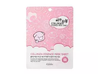 Esfolio - Pure Skin Collagen Essence Mask Sheet - Collagen Mask - 25ml