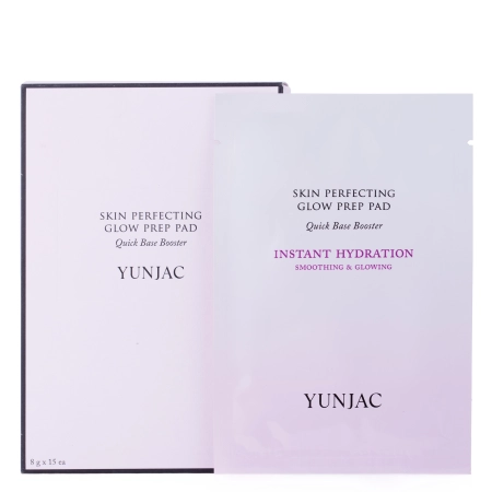 YUNJAC - Skin Perfecting Glow Prep Pad - Brightensglowing face pads - 15x8g