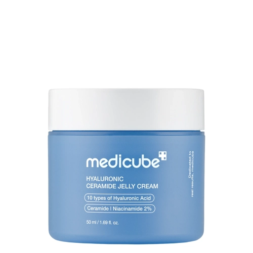 Medicube - Hyaluronic Ceramide Jelly Cream - Intensely Moisturizing Gel-Cream - 50 ml