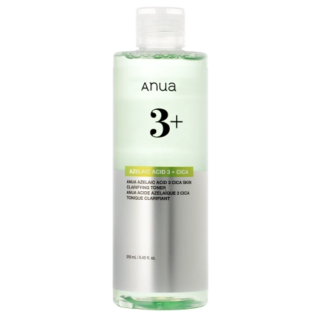 Anua - Azelaic Acid 3 Cica Skin Clarifying Toner - Toner Reducing Imperfections - 250ml