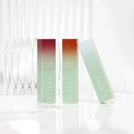Kaine - Glow Melting Lip Balm - Moisturizing Lip Balm - #Rosy Plum - 3.7g