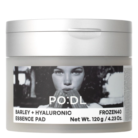 PO:DL - Barley Hyaluronic Frozen40 Essence Pads - Moisturizing Face Pads - 70 pcs.
