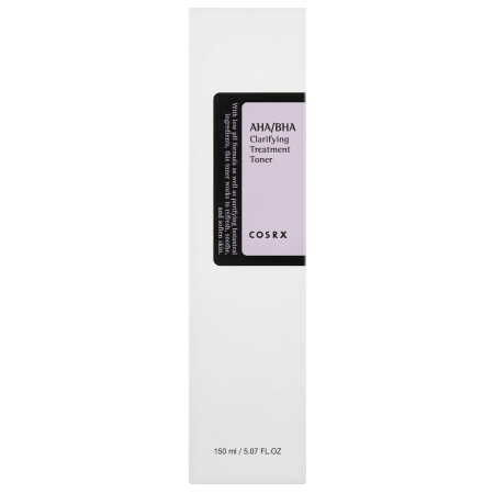 COSRX - AHA/BHA Clarifying Treatment Toner - Facial Toner with AHA and BHA Acids - 150ml