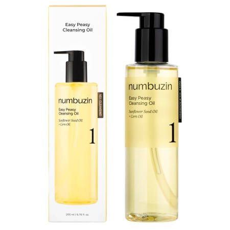 Numbuzin - No.1 - Easy Peasy Cleansing Oil - Facial Cleansing Oil - 200ml