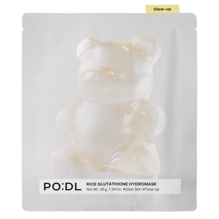 PO:DL - Rice Glutathione Hydromask Set - Set of Brightens-ing Gel Face Masks - 4x28g