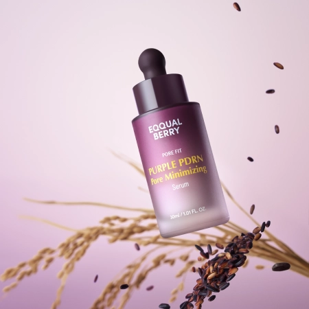 EQQUALBERRY - Purple PDRN Pore Minimizing Serum - Facial Serum for Minimizing Pores - 30ml 