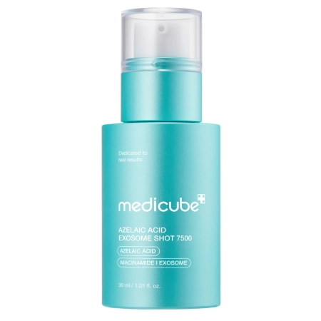 Medicube - Azelaic Acid Exosome Shot 7500 - Stimulating Serum with Microneedles and Azelaic Acid - 30 ml